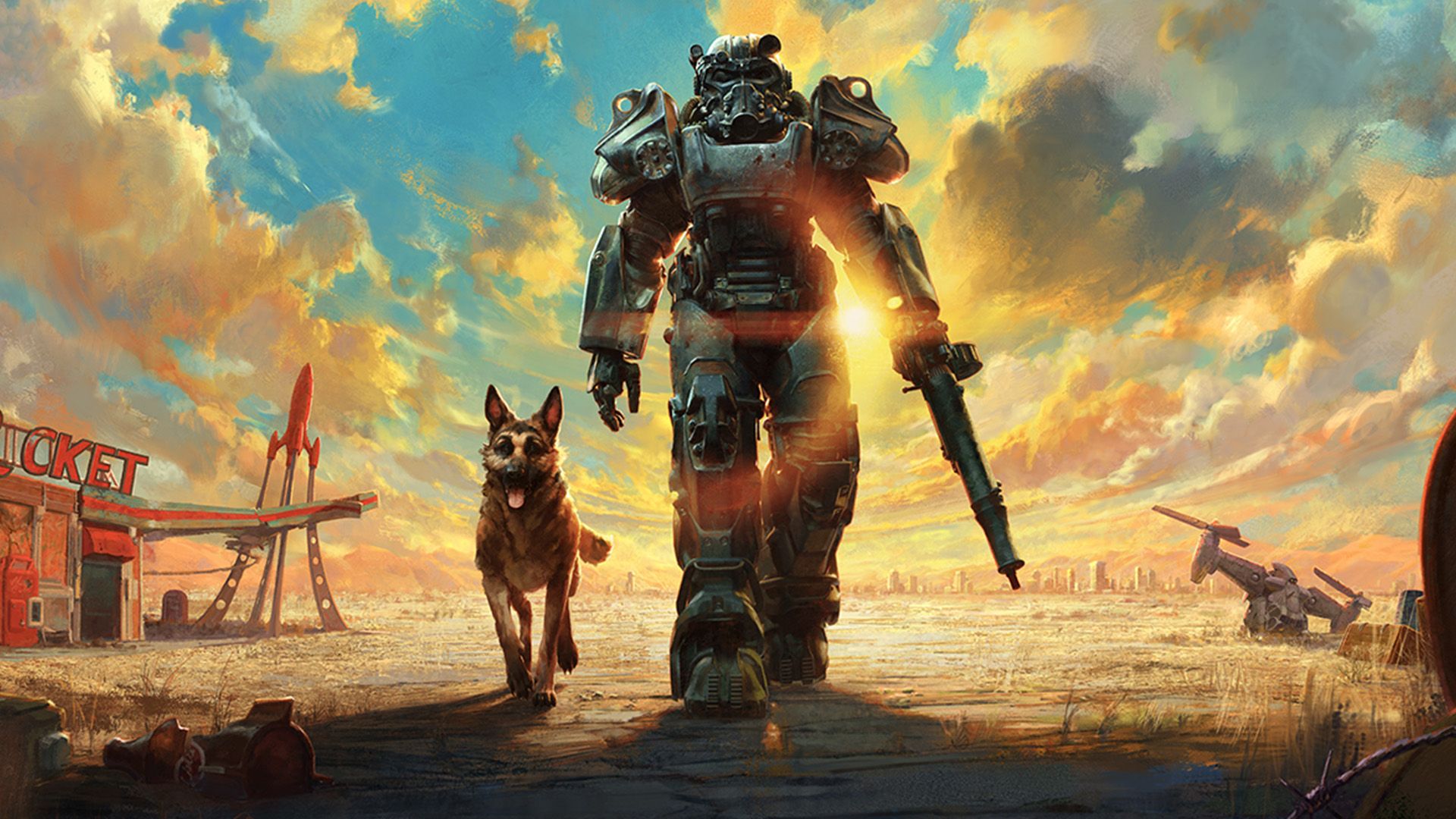 Fallout 4 Anniversary edition artwork