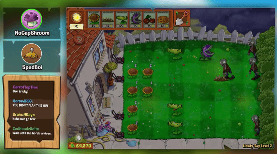 植物大战僵尸重植版游戏截图